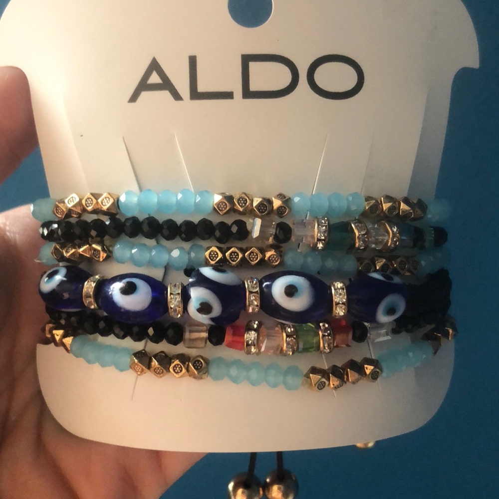 Aldo evil eye bracelet set